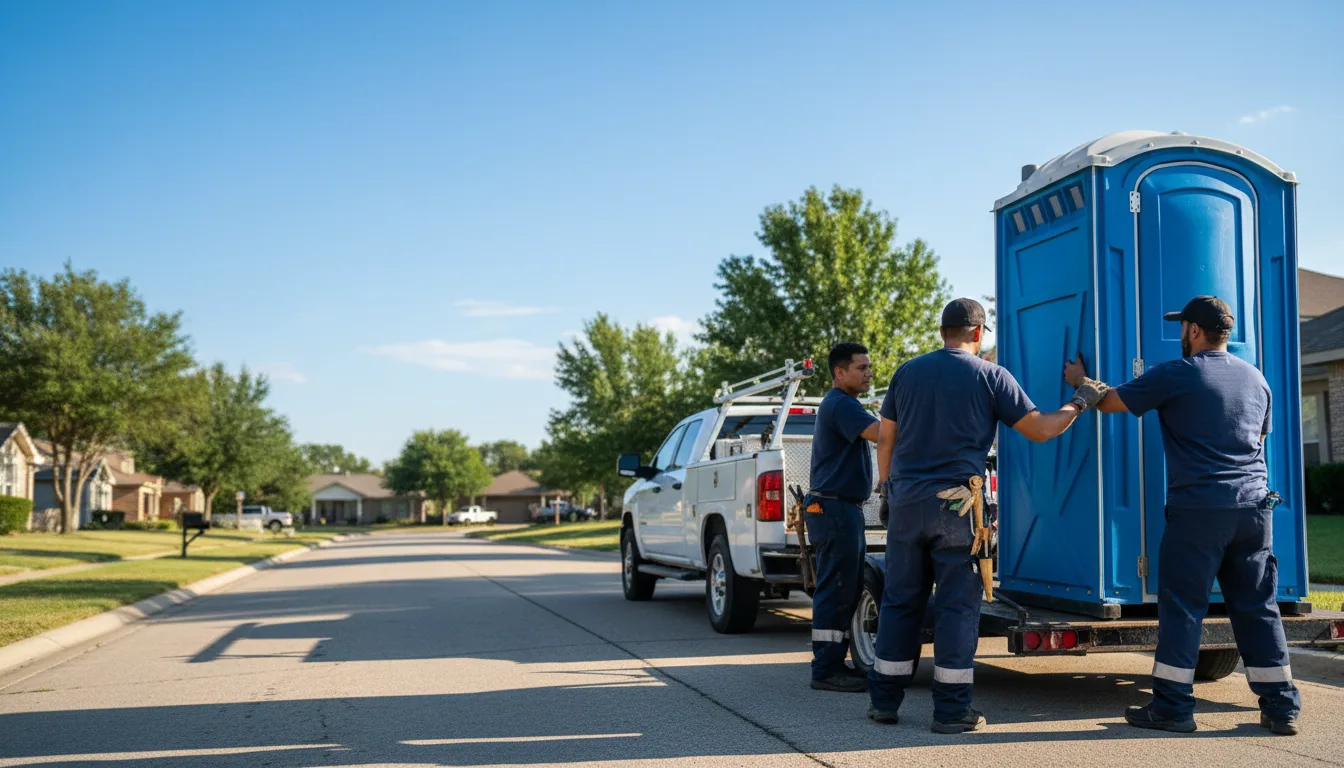 Portable Toilet Rental in Schriever, LA near me